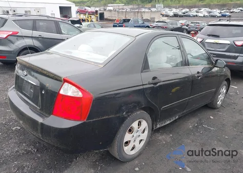2005 Kia Spectra Ex/Lx/Sx from USA, damaged, VIN KNAFE121355138257